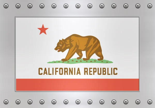 캘리포니아의 깃발 — 스톡 사진