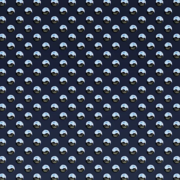 Placa cravejado azul escuro — Fotografia de Stock