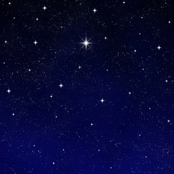 Λαμπρό αστέρι — Φωτογραφία Αρχείου