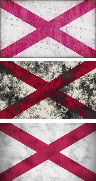 Прапор Алабами — стокове фото