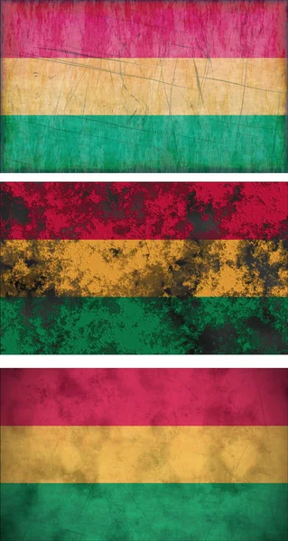 Vlag van bolivia — Stockfoto