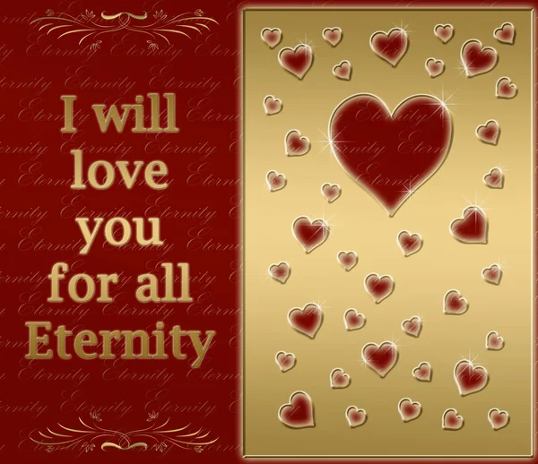 Love for eternity — Stock Photo, Image