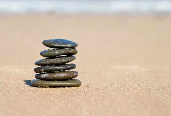 Güzel karşı taş — Stok fotoğraf