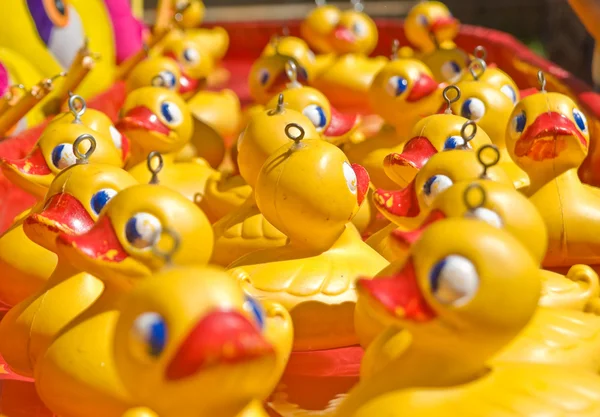 stock image Lots of rubber ducks