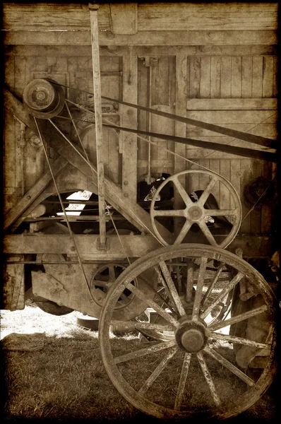 Oude boerderij machines — Stockfoto