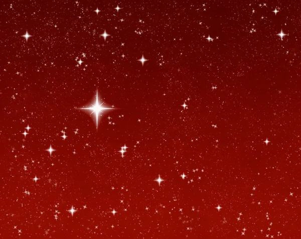 Brilhante desejando estrela — Fotografia de Stock