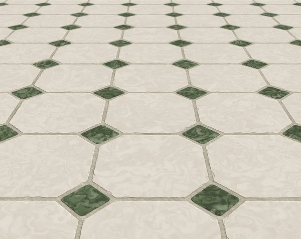 大理石のタイル張りの床 — ストック写真