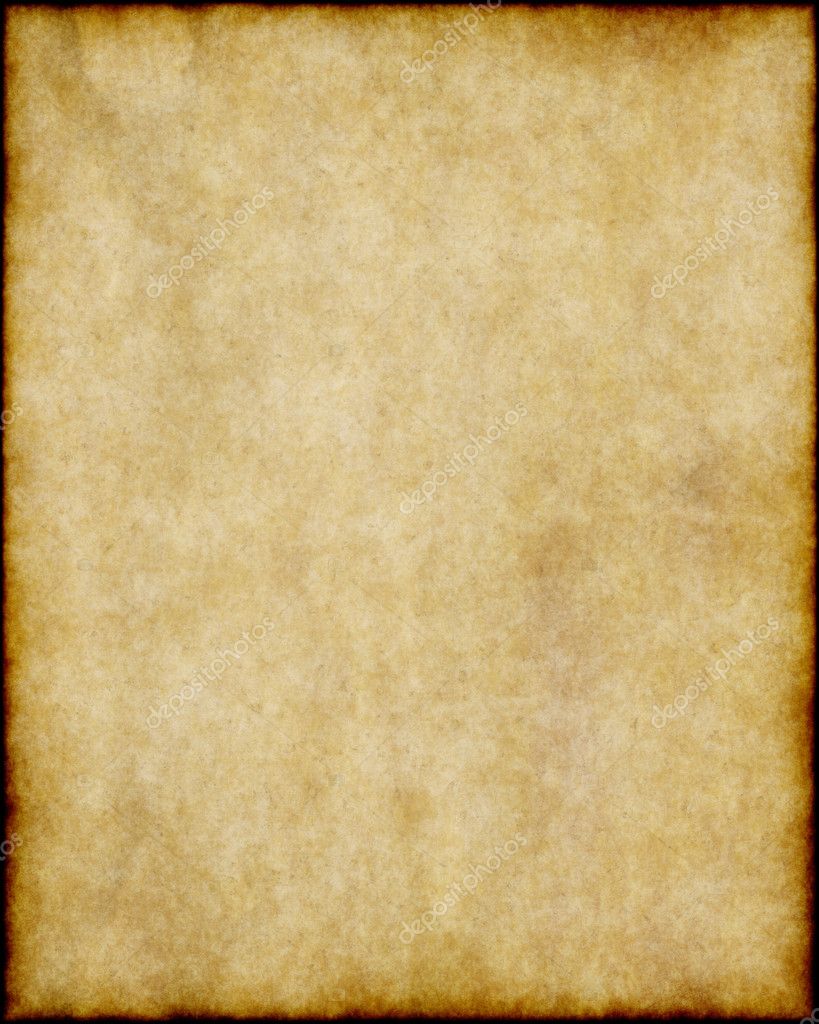 An old and worn out parchment paper background texture