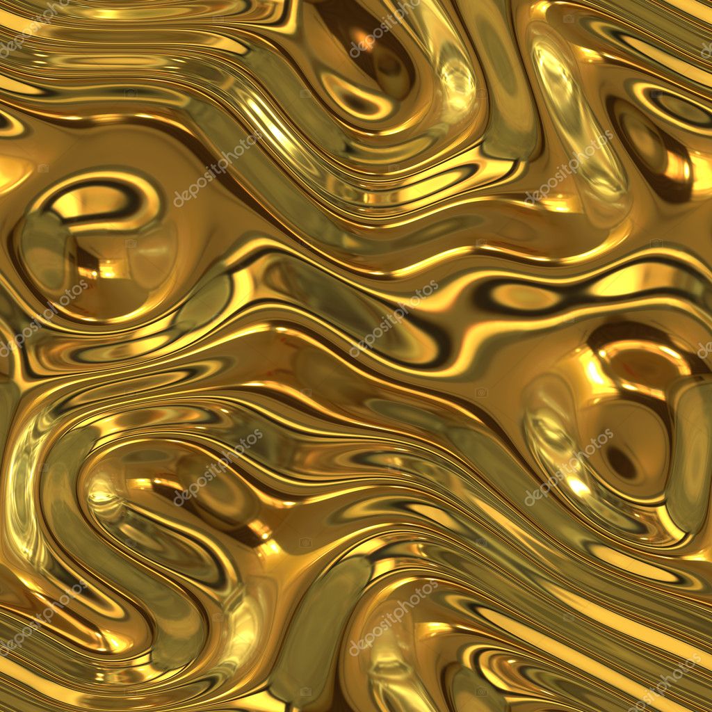 Liquid Gold Background Stock Photo, Picture and Royalty Free Image. Image  9499557.