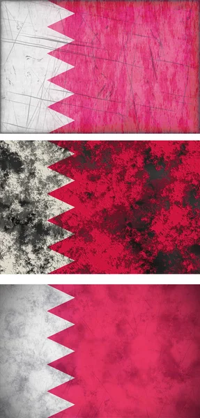 Vlag van Bahrein (Bahrain) — Stockfoto