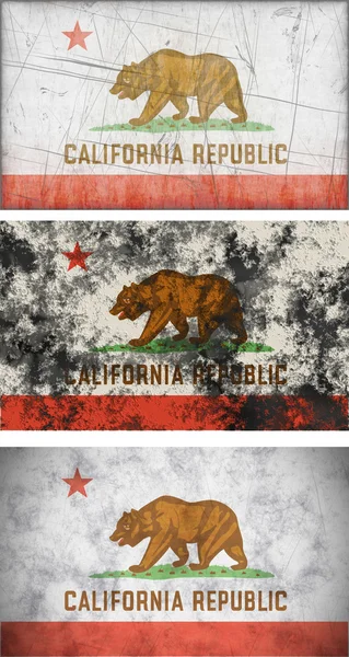 カリフォルニア州の旗 — ストック写真