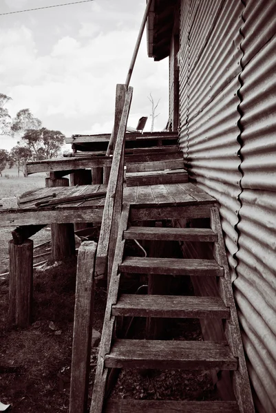 Çürük merdiven — Stok fotoğraf