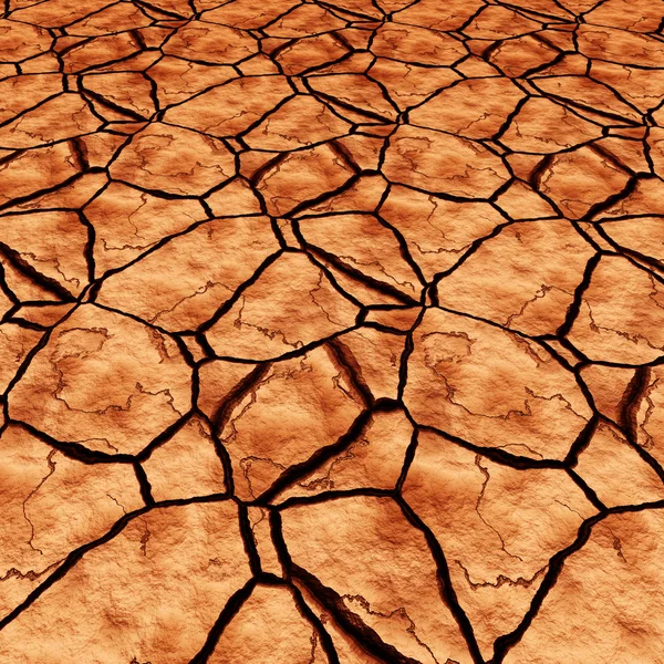 stock image Cracked earth