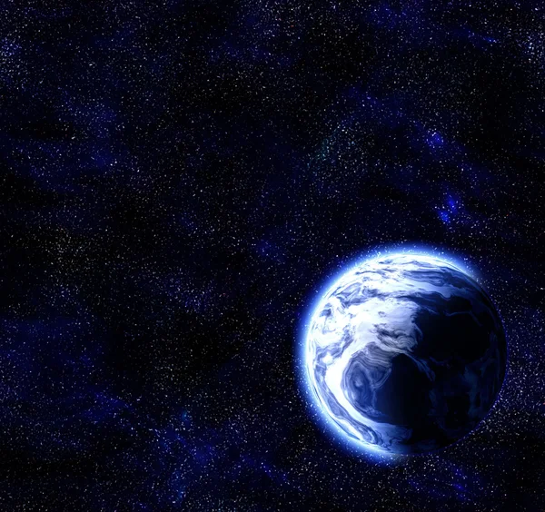 在太空中的星球 — 图库照片