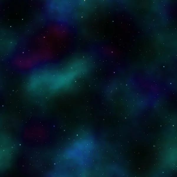 Estrelas e nebulosas — Fotografia de Stock