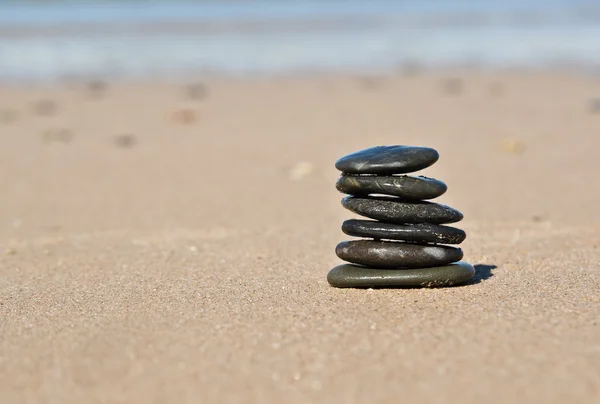 Plaża kamienie — Zdjęcie stockowe
