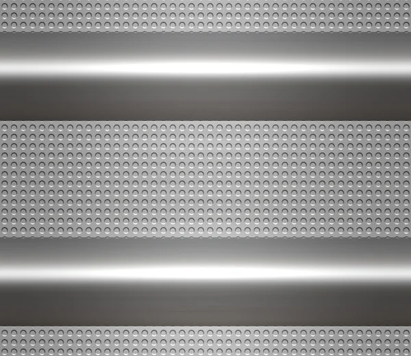 Placa metálica de acero o aluminio —  Fotos de Stock