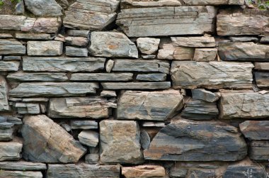Old stone wall clipart