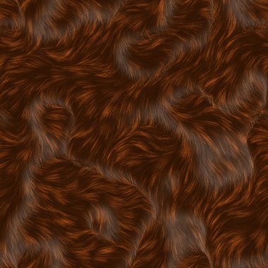 Brown fur clipart