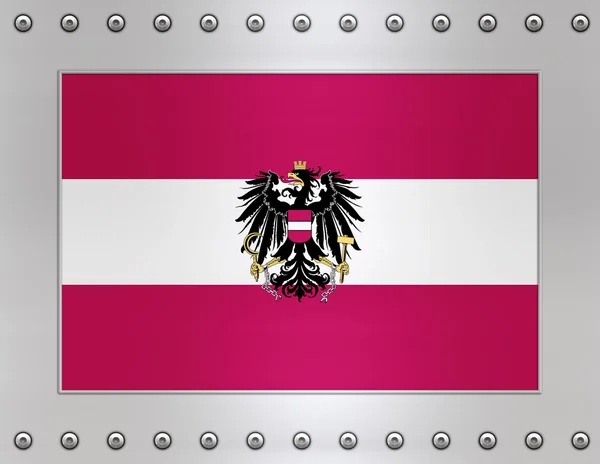 오스트리아의 국기 — 스톡 사진