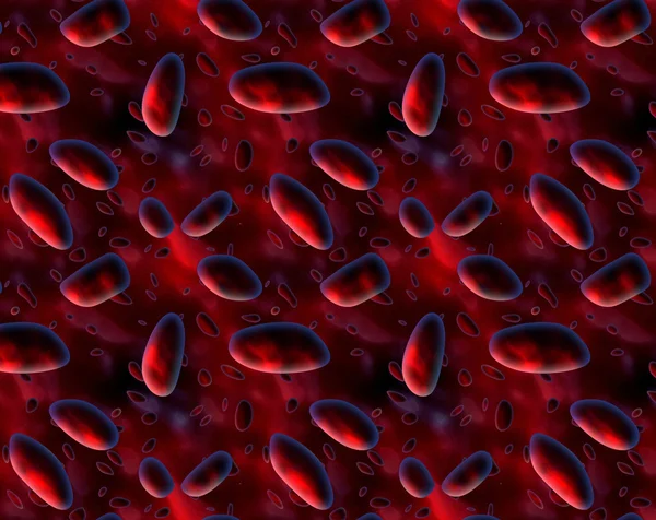 Cellen van het bloed — Stockfoto