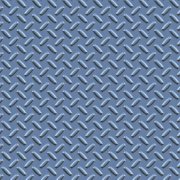 Blaue Diamantplatte — Stockfoto