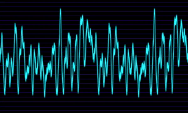 Аудио волны — стоковое фото