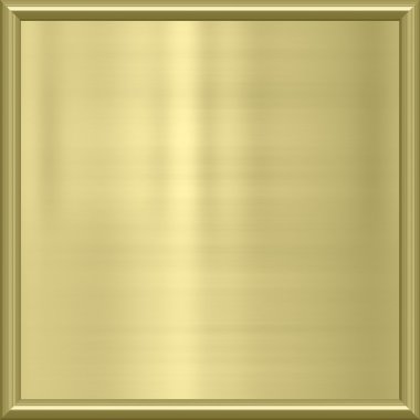 Golden metal award frame clipart