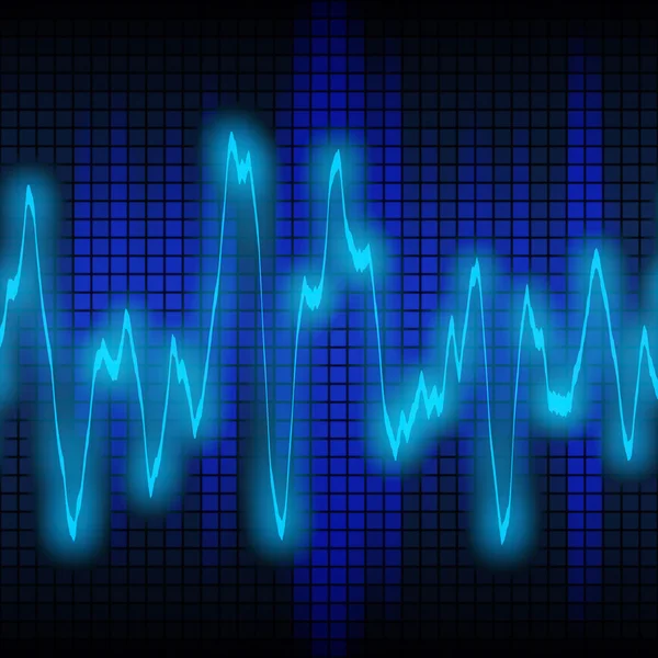 Sound or audio wave — Stock Photo, Image