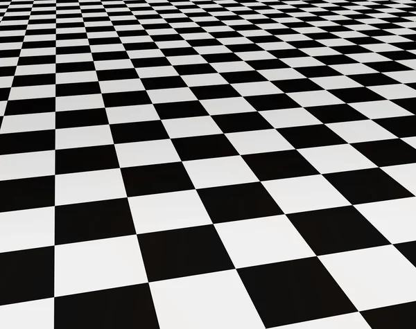 Zwarte en witte tegels — Stockfoto