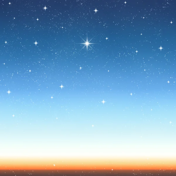 Яркая звезда — стоковое фото