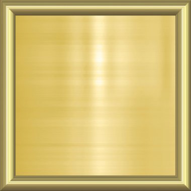 Gold background in frame clipart