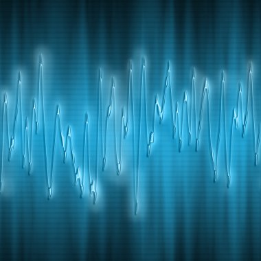 Extreme sound wave clipart