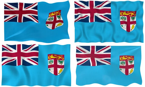 Bandera de fiji —  Fotos de Stock