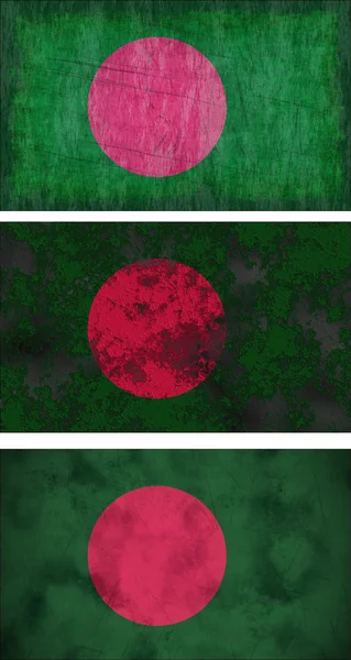 Flagge von Bangladesh — Stockfoto