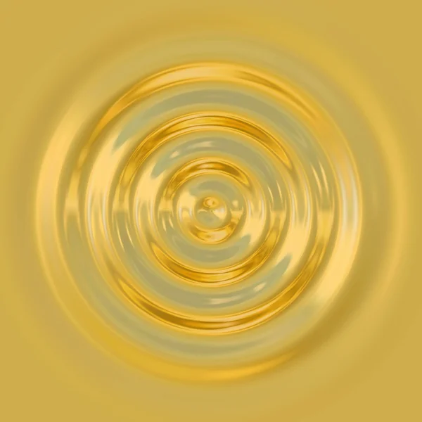 Gota de ouro — Fotografia de Stock