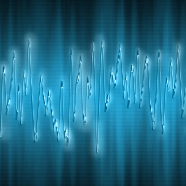 Extreme sound wave — Stock Photo, Image