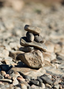 Balancing rocks clipart