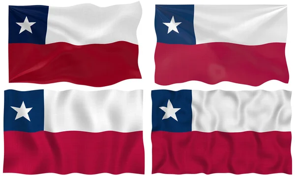 チリの国旗 — ストック写真