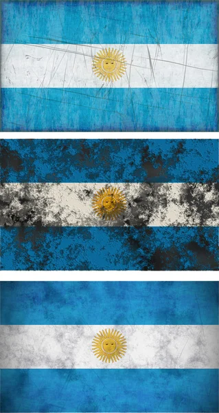 Argentinas flagg – stockfoto