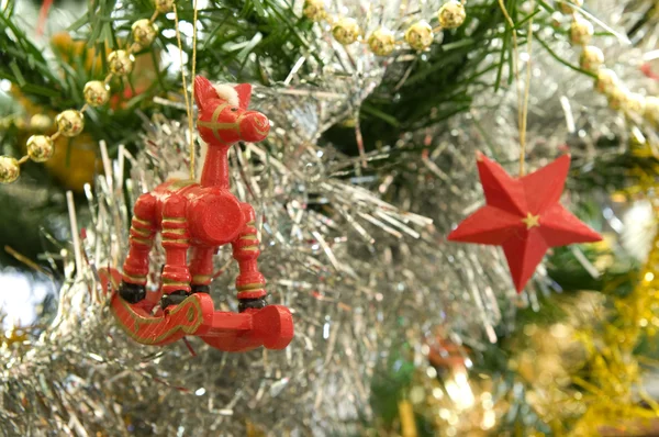 stock image Christmas tree decorations