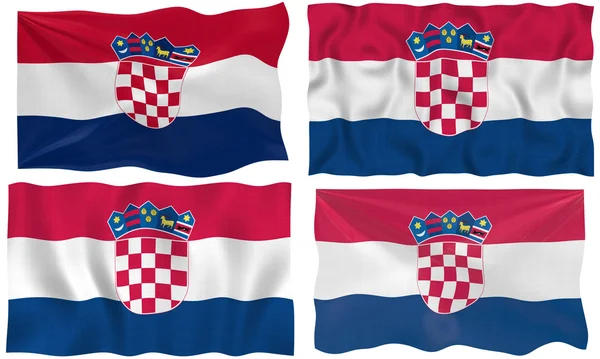 Drapeau de Croatie — Photo