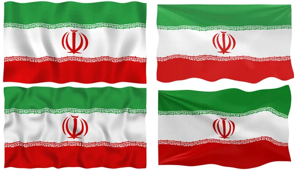 이란의 깃발 — 스톡 사진