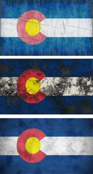 Colorado Cumhuriyeti bayrağı — Stok fotoğraf