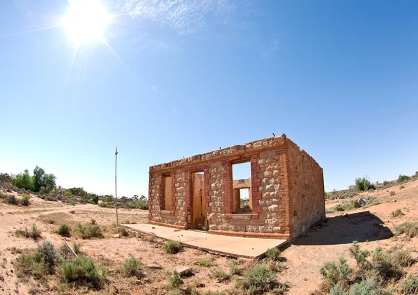 Stare ruiny w pustyni — Zdjęcie stockowe