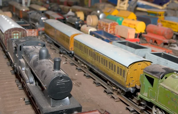 Modelos de trenes — Foto de Stock