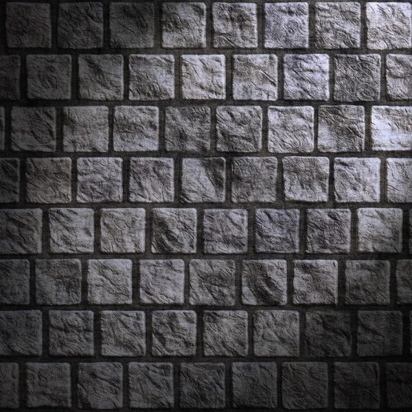 Grunge cobblestone wall — Stock Photo, Image