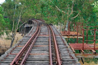 Railway bridge clipart