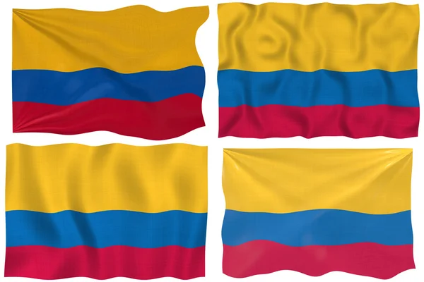 Bendera Kolombia — Stok Foto