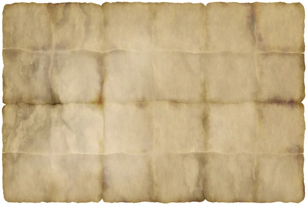 Eski katlanmış kağıt — Stok fotoğraf